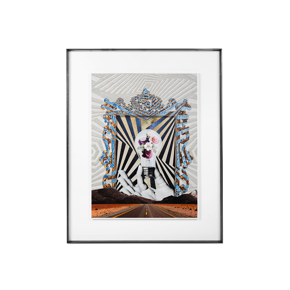 Obraz TURN LIFE ON 88 x 110 cm