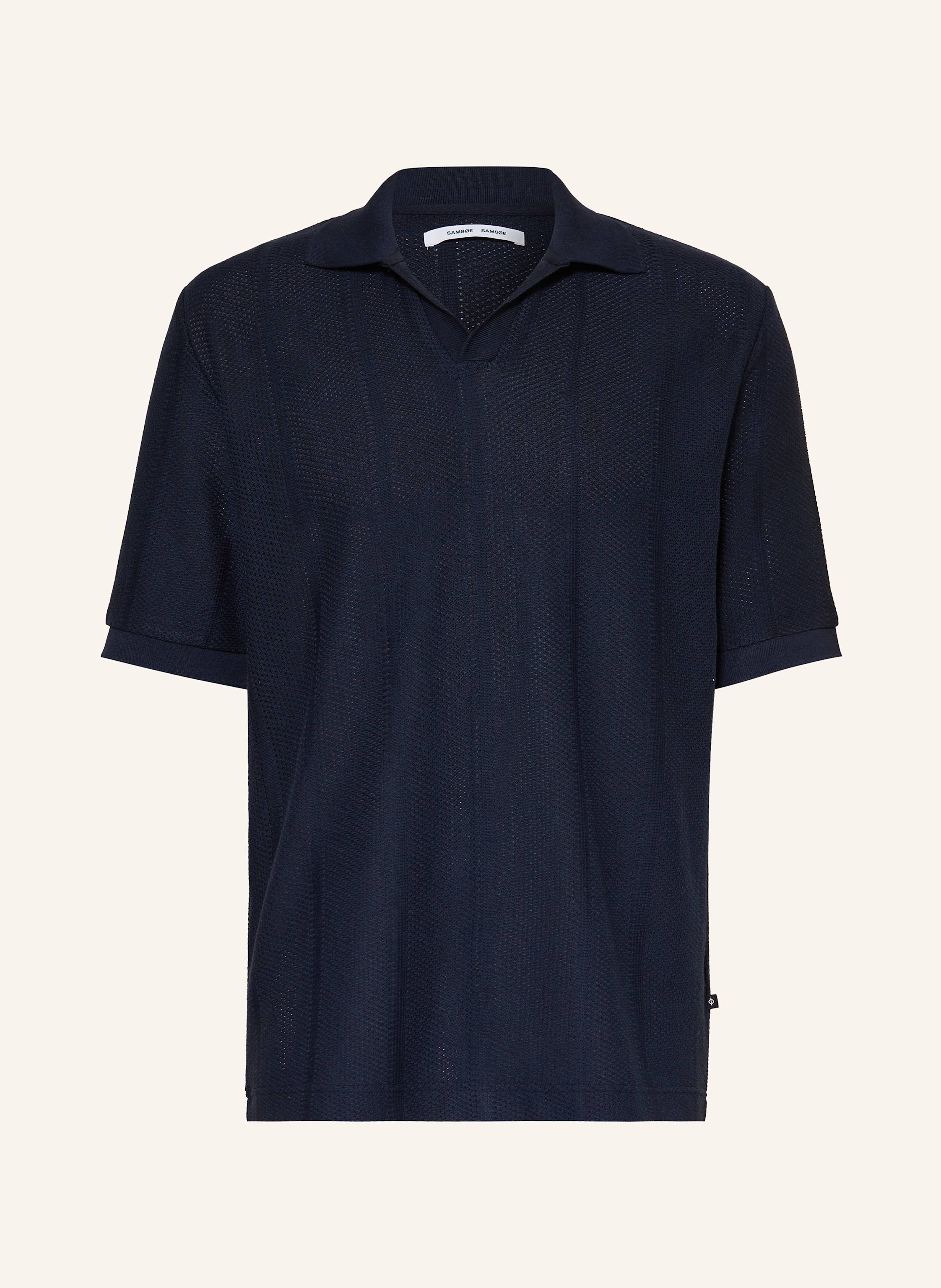 SAMSØE  SAMSØE Strick-Poloshirt SATRAVIS