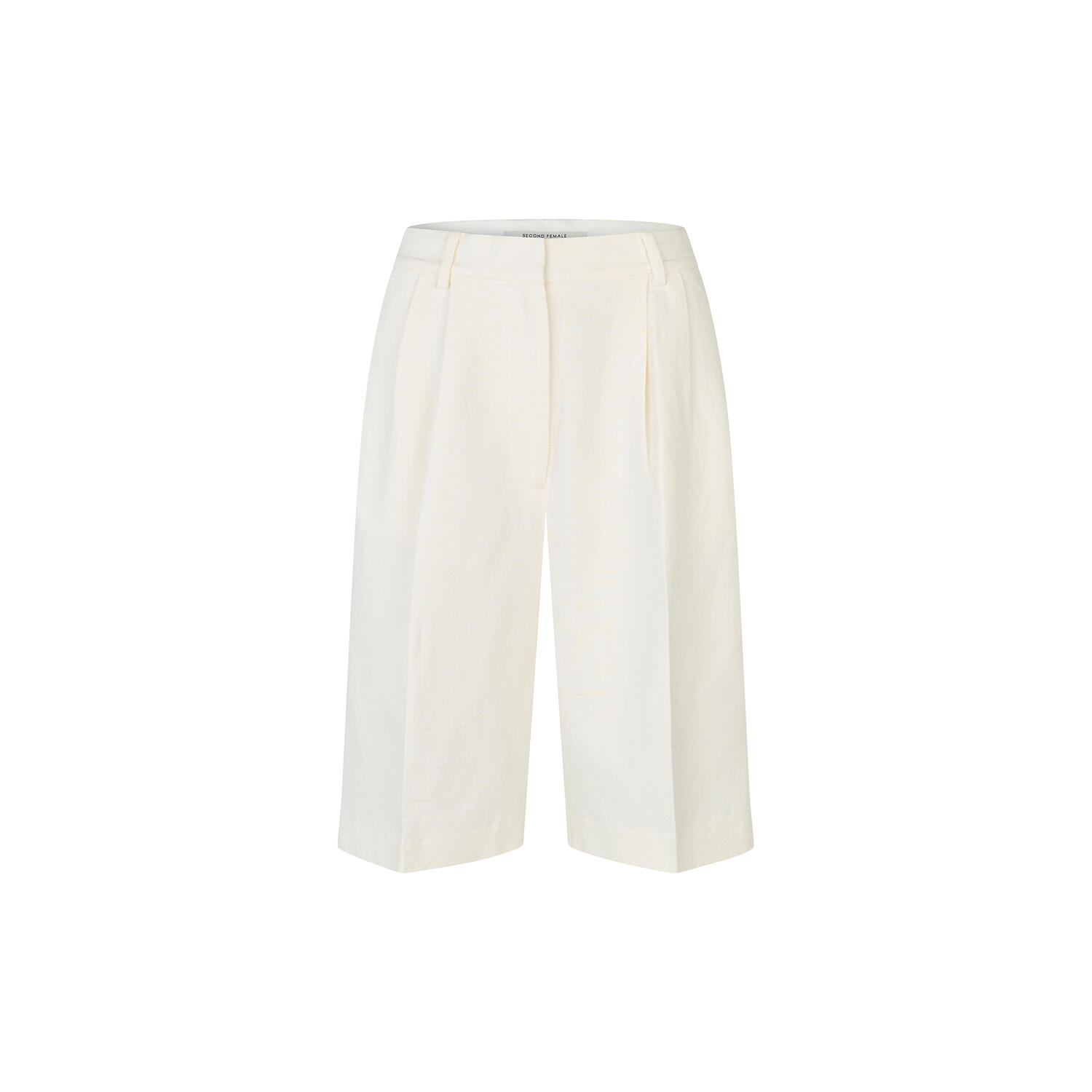 Lino Shorts, white alyssum