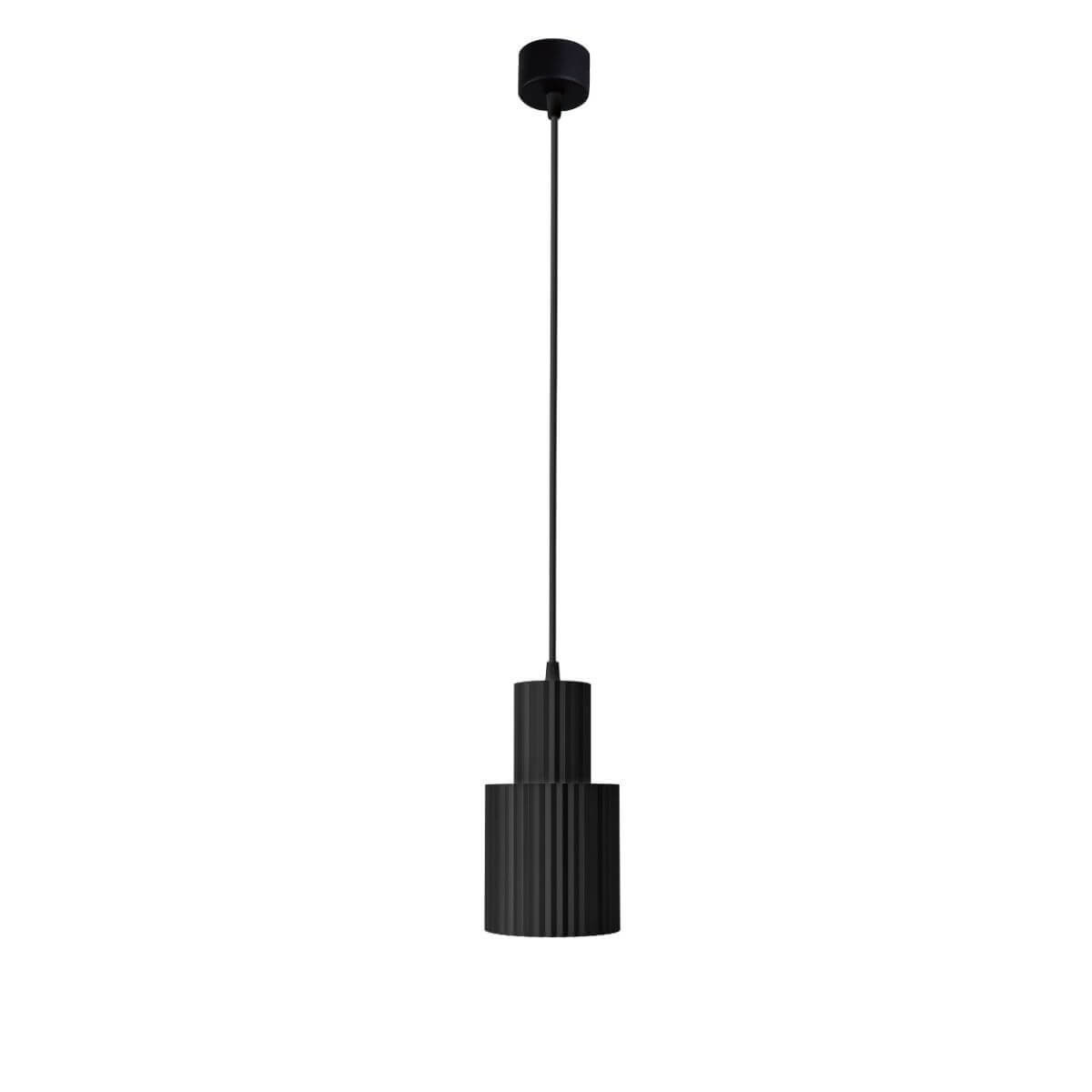 Lampa wisząca czarna Tokio 1xE27x60W wym: 172x12x12 cm Light Prestige