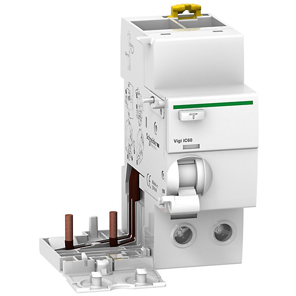 A9v39263 Acti9, Vigi Ic60 Bloc Différentiel 2p 63a 1000ma Sélectif Type Asi - Schneider