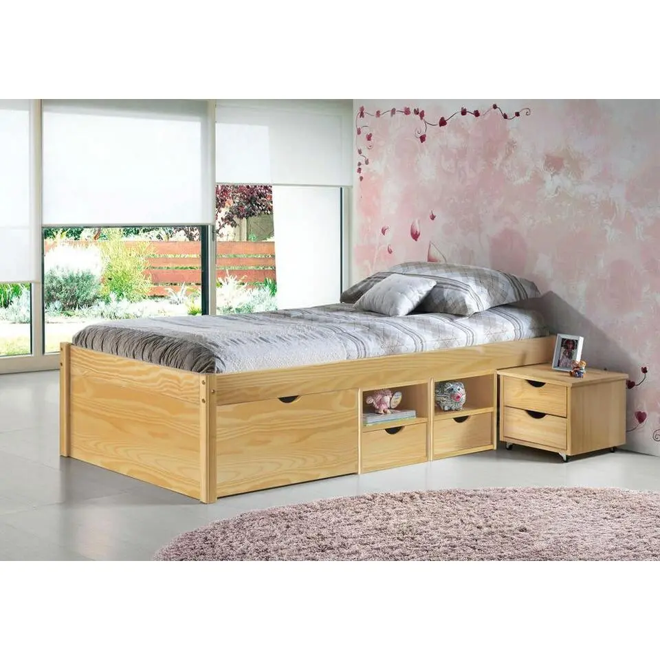 Kajuitbed Xavier - dennenhout