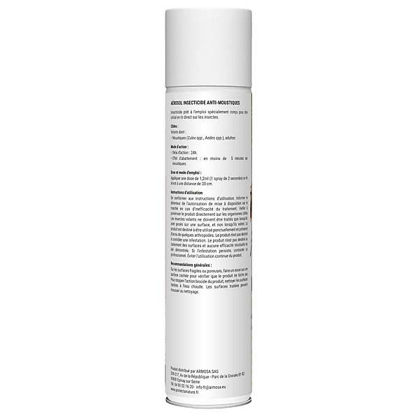 Aérosol anti-moustiques 400 ml Protecta