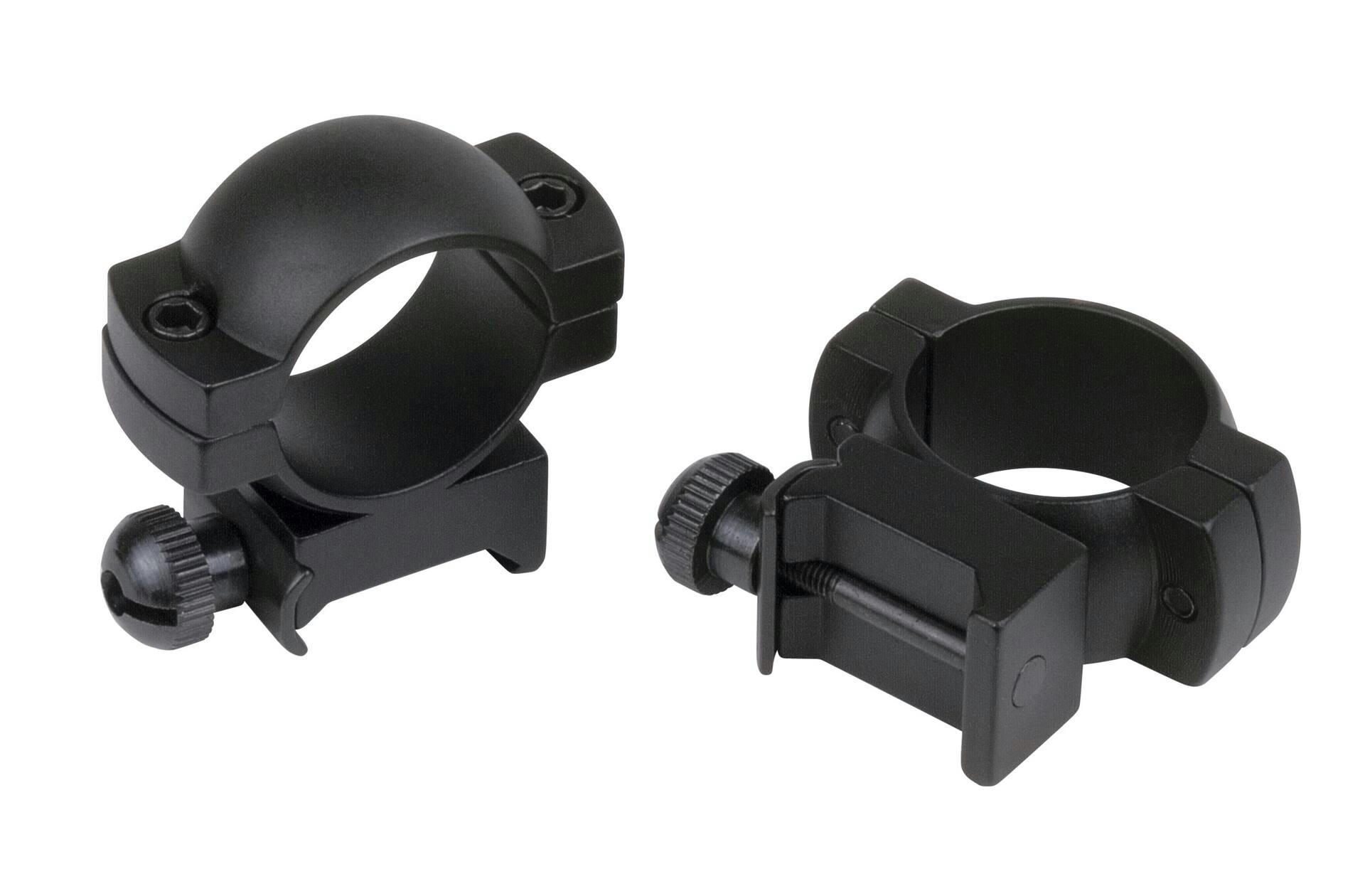 Weaver Aluminum Rifle ScoPe Mounting .22 Rings, 3/8 Grooved, 1-in