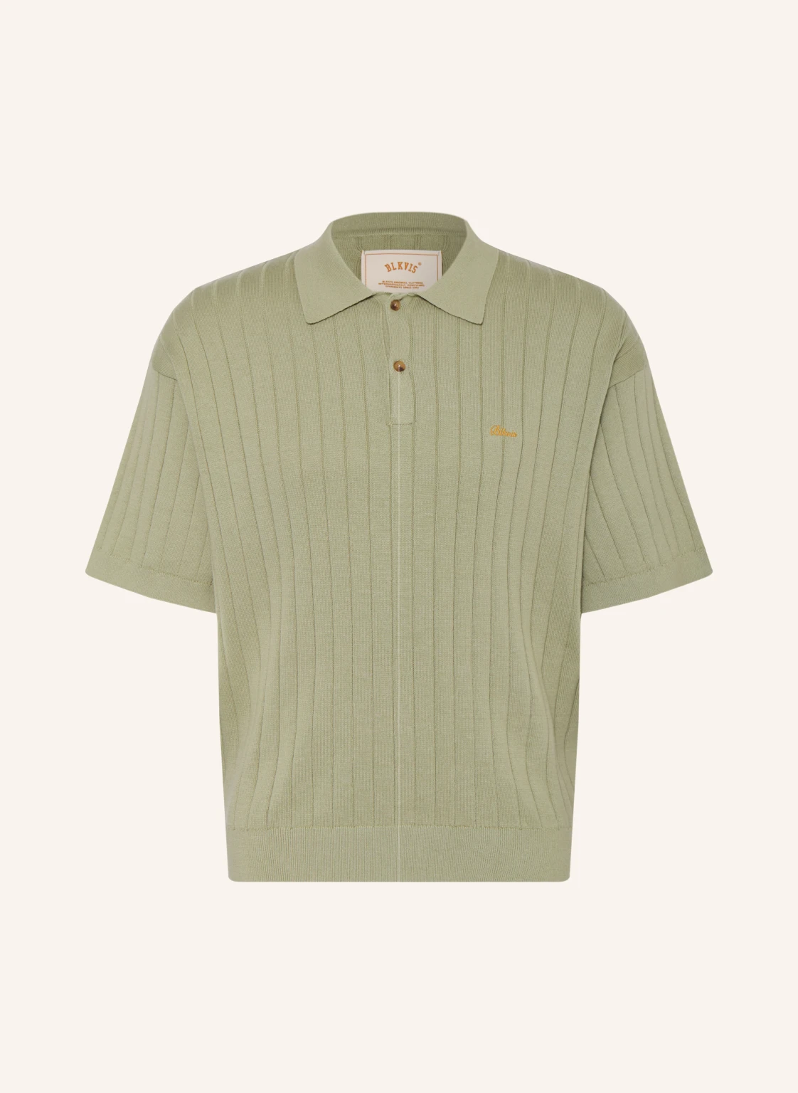 BLKVIS Strick-Poloshirt