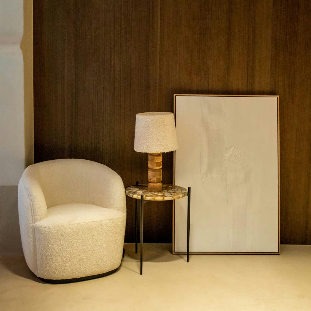 PADOVA I - Toile avec cadre blanc 83x123,5cm