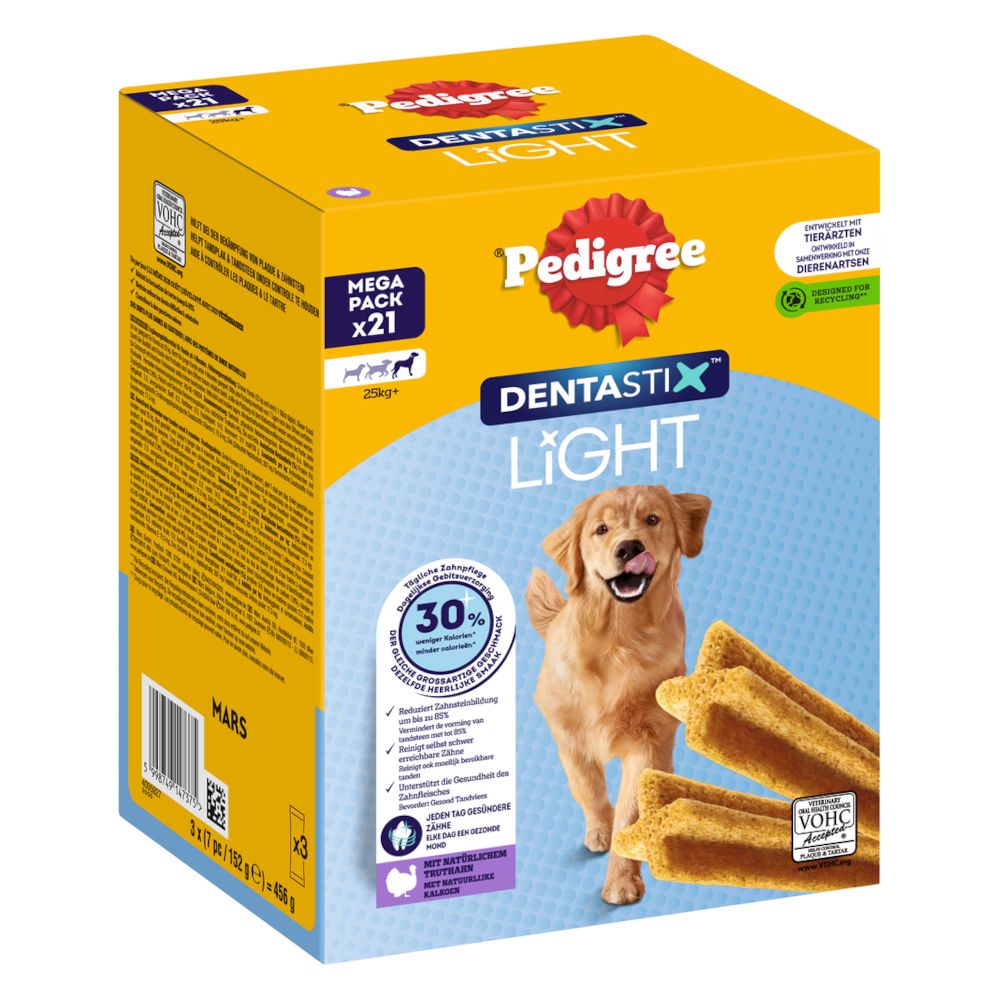 Pedigree Dentastix Light - Daily Oral Care for Large Dogs (>25kg)