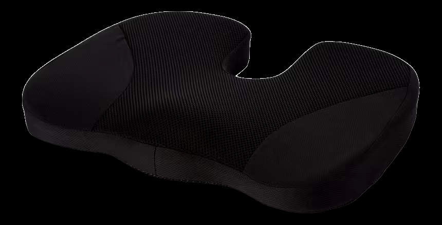 AutoTrends Gel Memory Foam Seat Cushion, Black