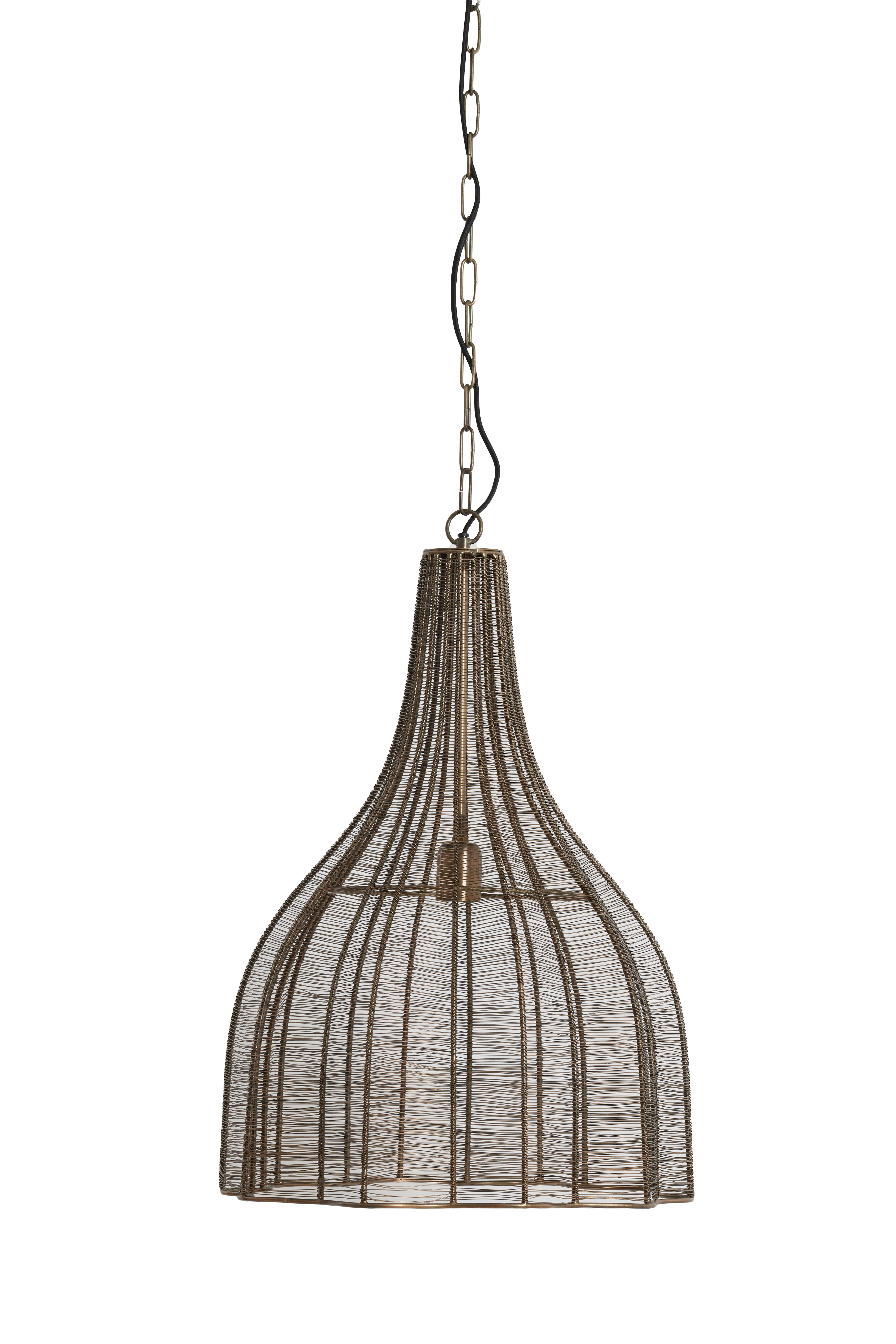 Light & Living hanglamp MARIAMA - Ø45x61cm - brons