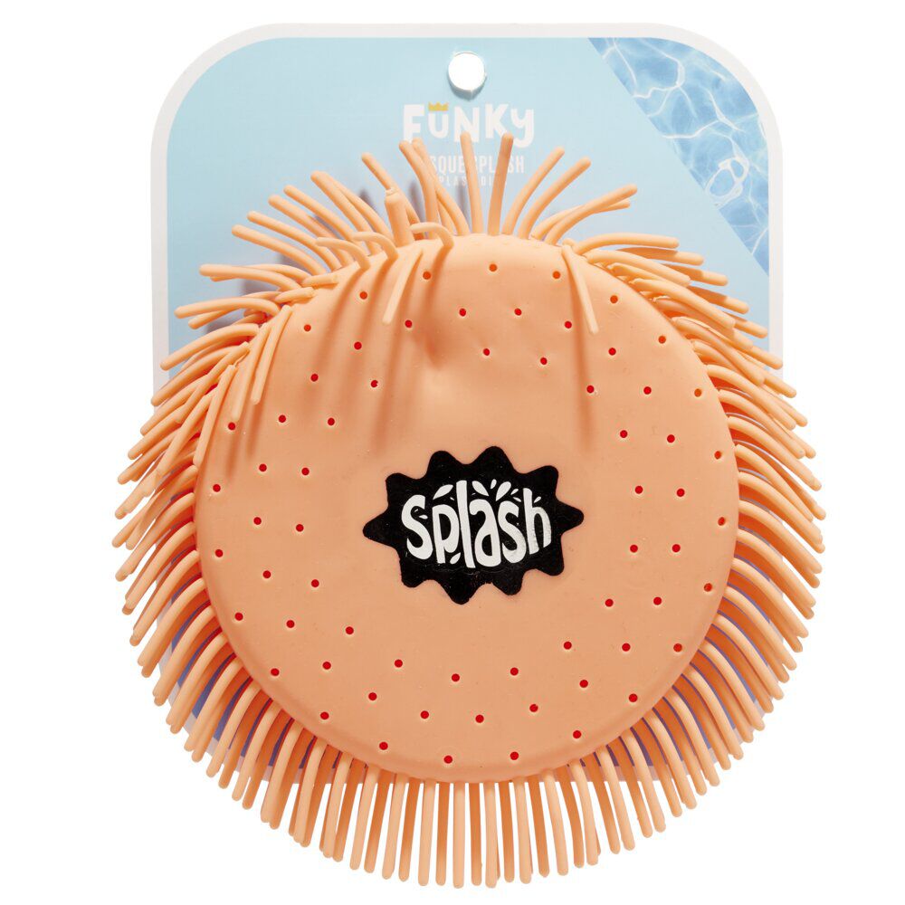 Disque splash orange avec éponge Ø17,5xH2,5cm