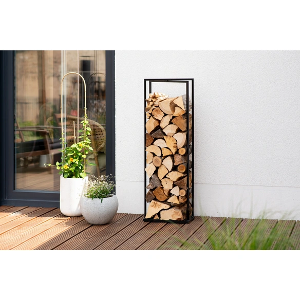 Kaminholzregal »Xavier«, BxHxT: 40 x 120 x 20 cm, Stahl