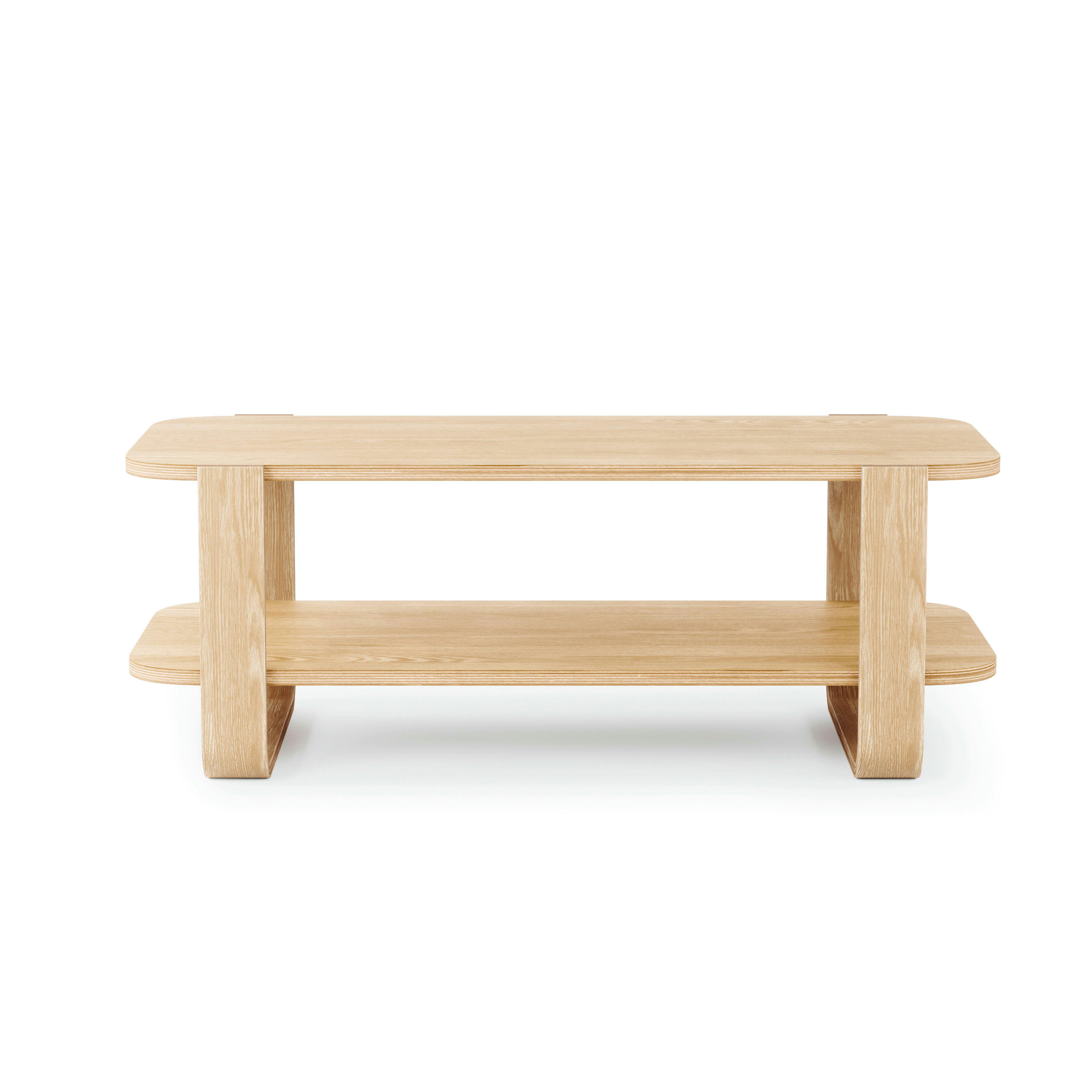BELLWOOD - Table basse bois naturel L109cm