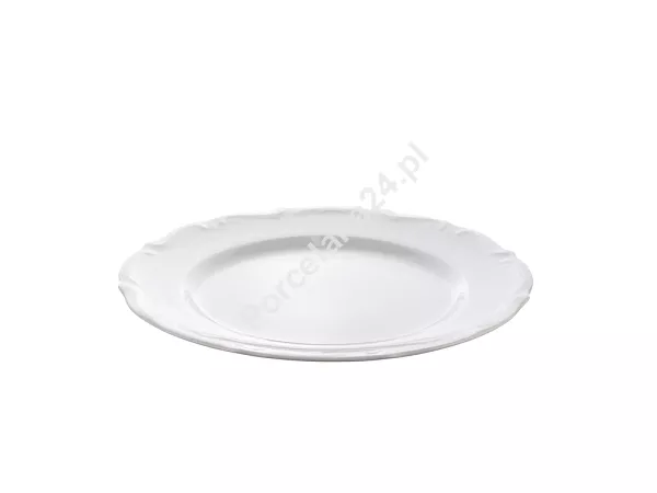 Talerz płytki 25 cm Chodzież - Maria Teresa C000 BIAŁA