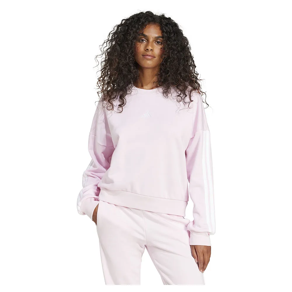 adidas Essentials 3 Stripes French Terry sweatshirt