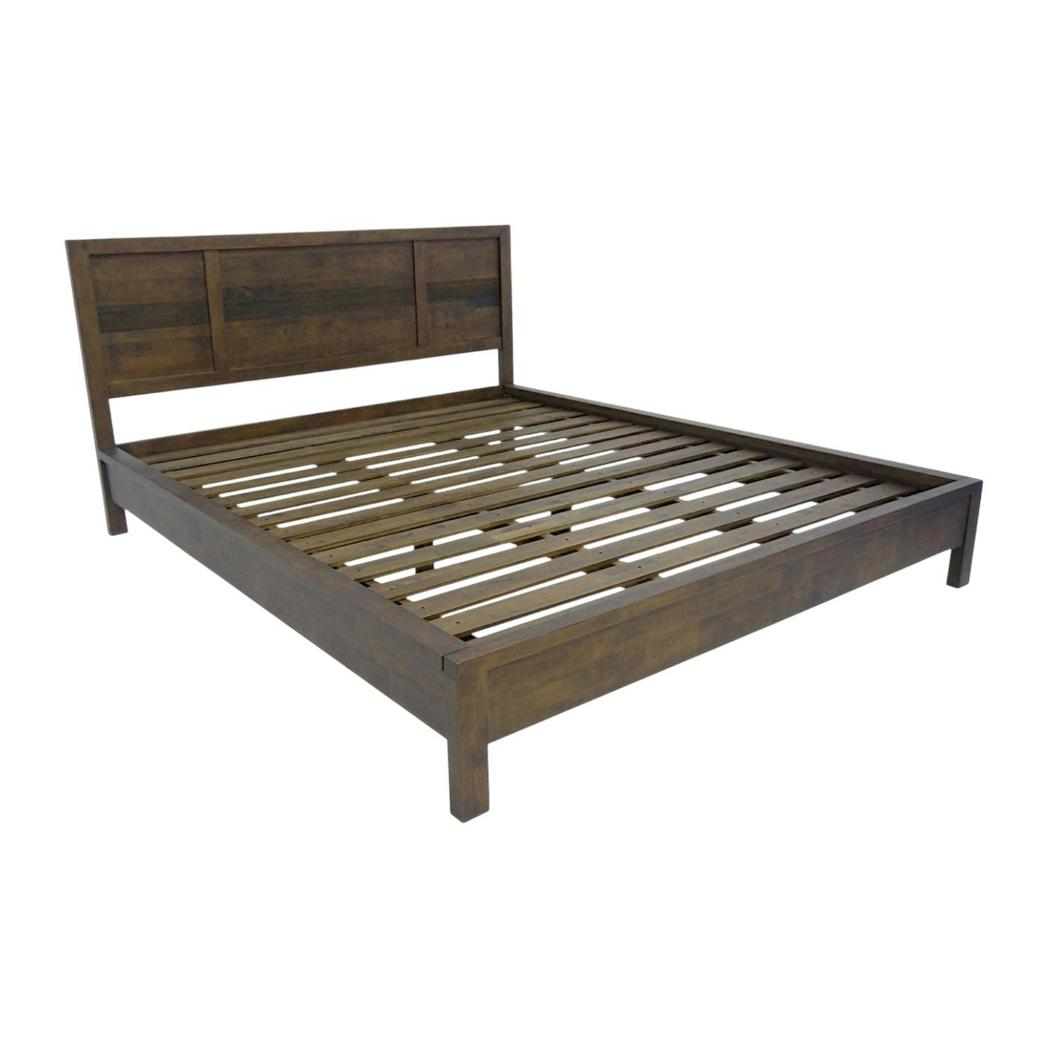 Lit 2 places Hévéa pour couchage 180x200 194x210x115cm HELENA