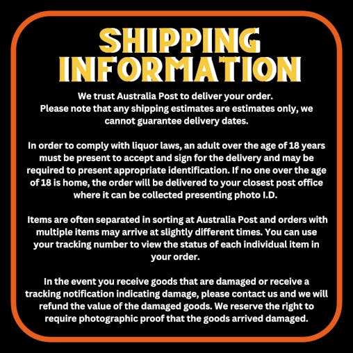 Hard Rated, Orange Flavour, Refreshing Premix Drink, 4.5% ABV, 375mL (Case of 30 Cans)