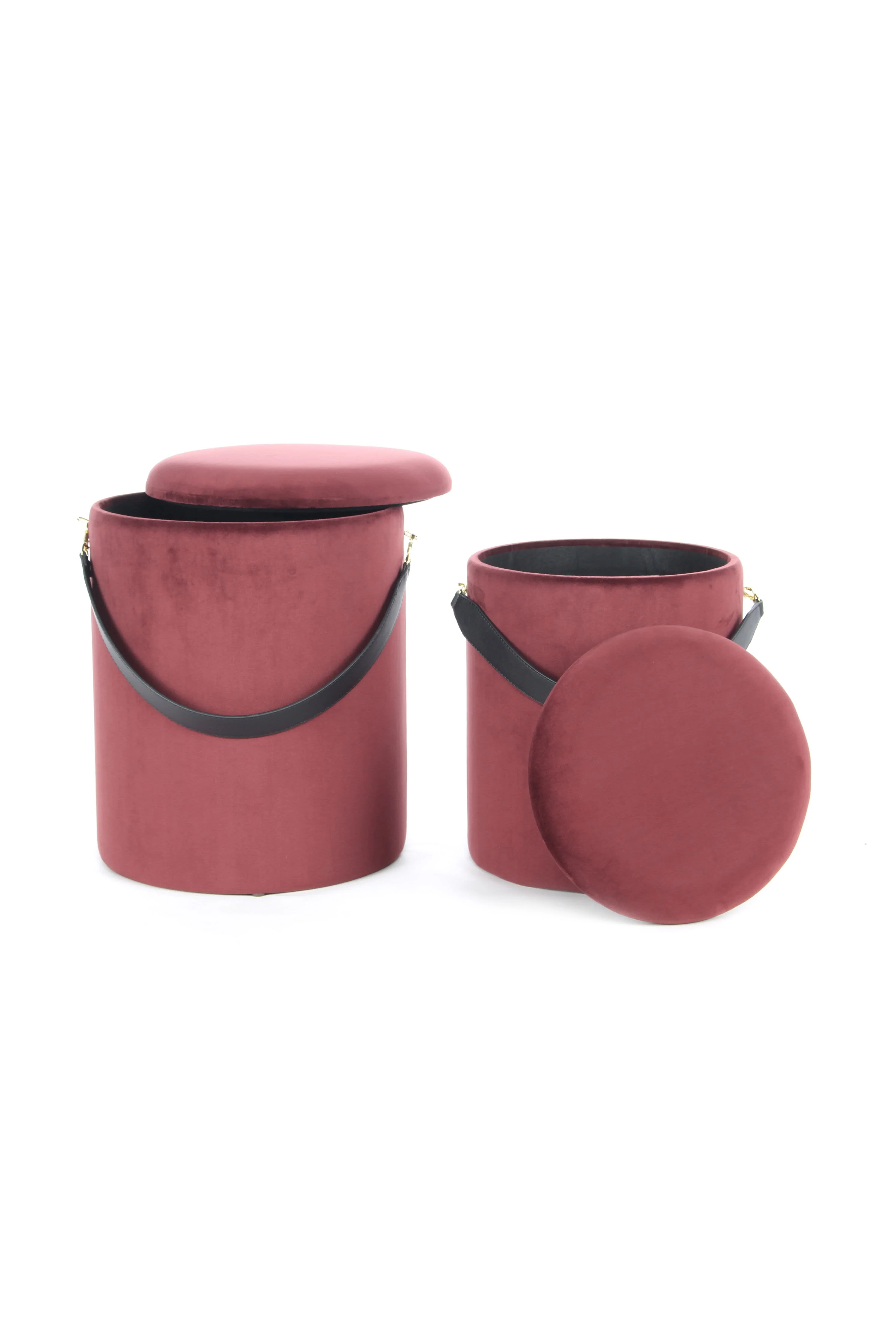 Set van 2 poefs Arabella
