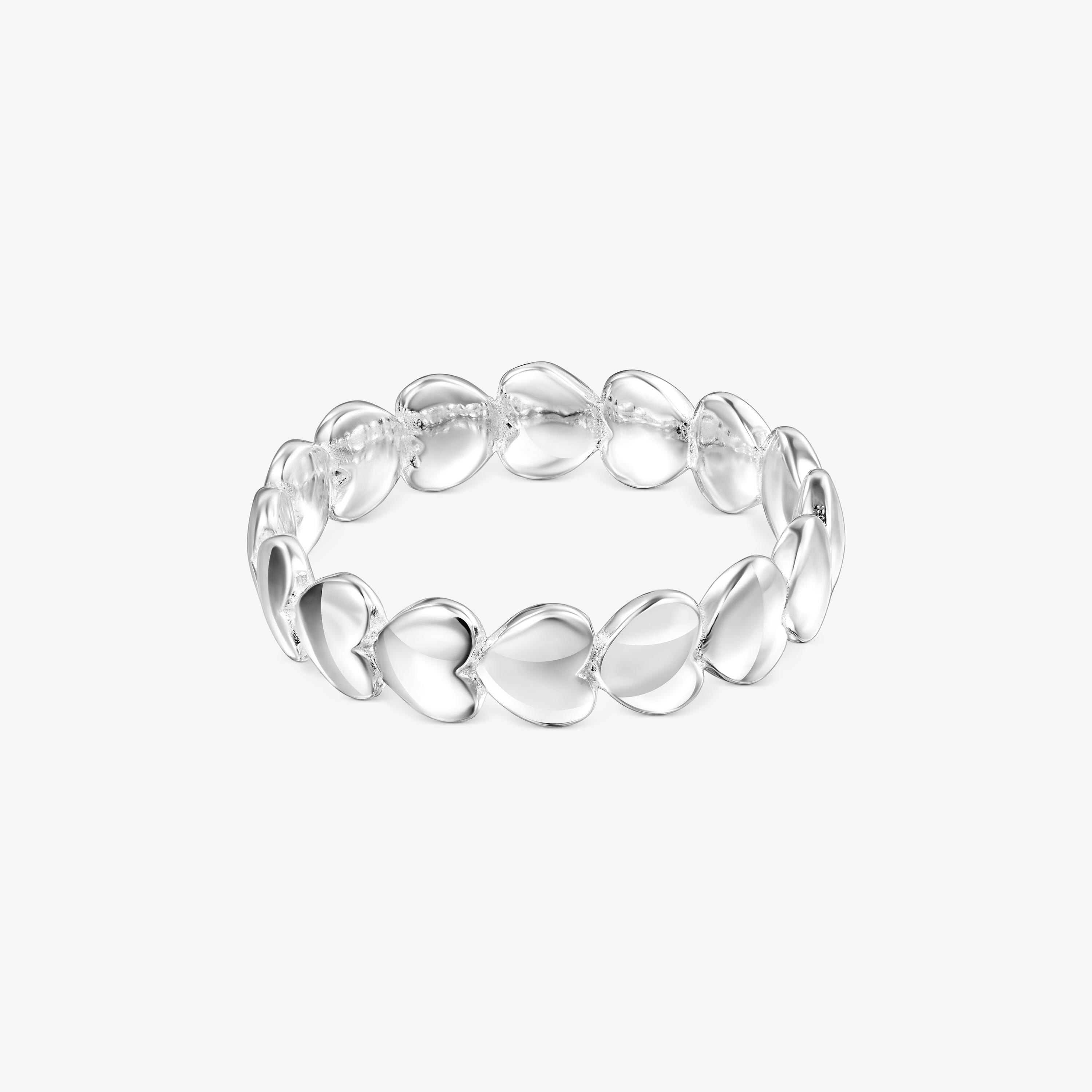 Anillo de plata motivos corazón Mini Icons