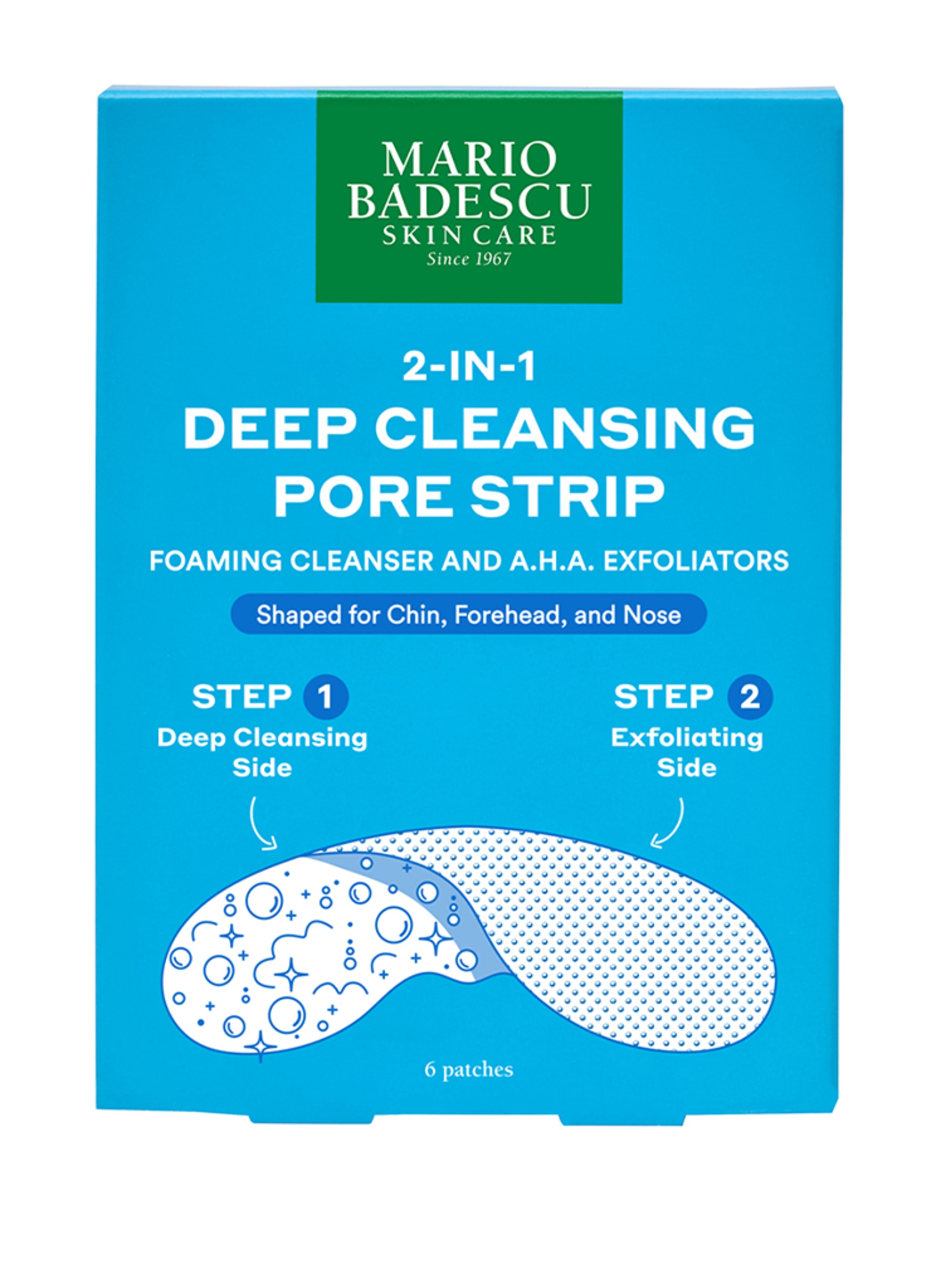 MARIO BADESCU 2-IN-1 DEEP CLEANSING PORE STRIP
