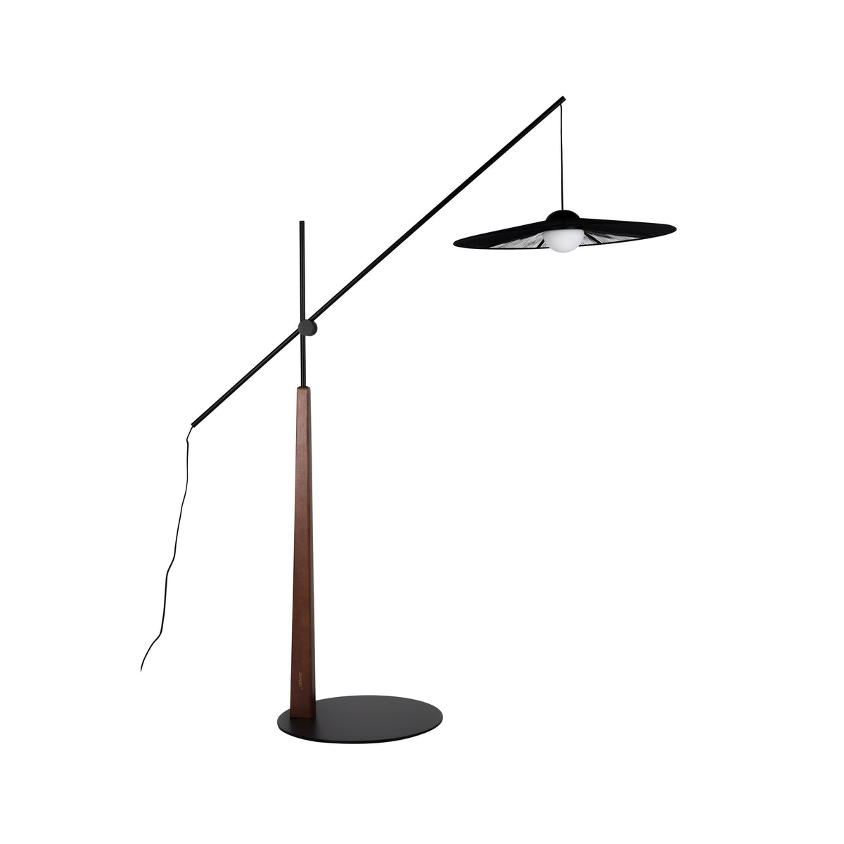 Zuiver Belle Vloerlamp/ Staande Lamp Zwart