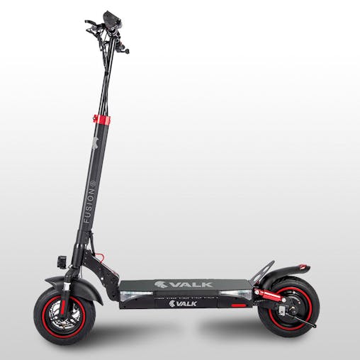 NNEMB Fusion 5 Electric Scooter-500W 48V 13Ah Lithium 50km Range 40km/h Quad Shocks 10 inch Tyres,
