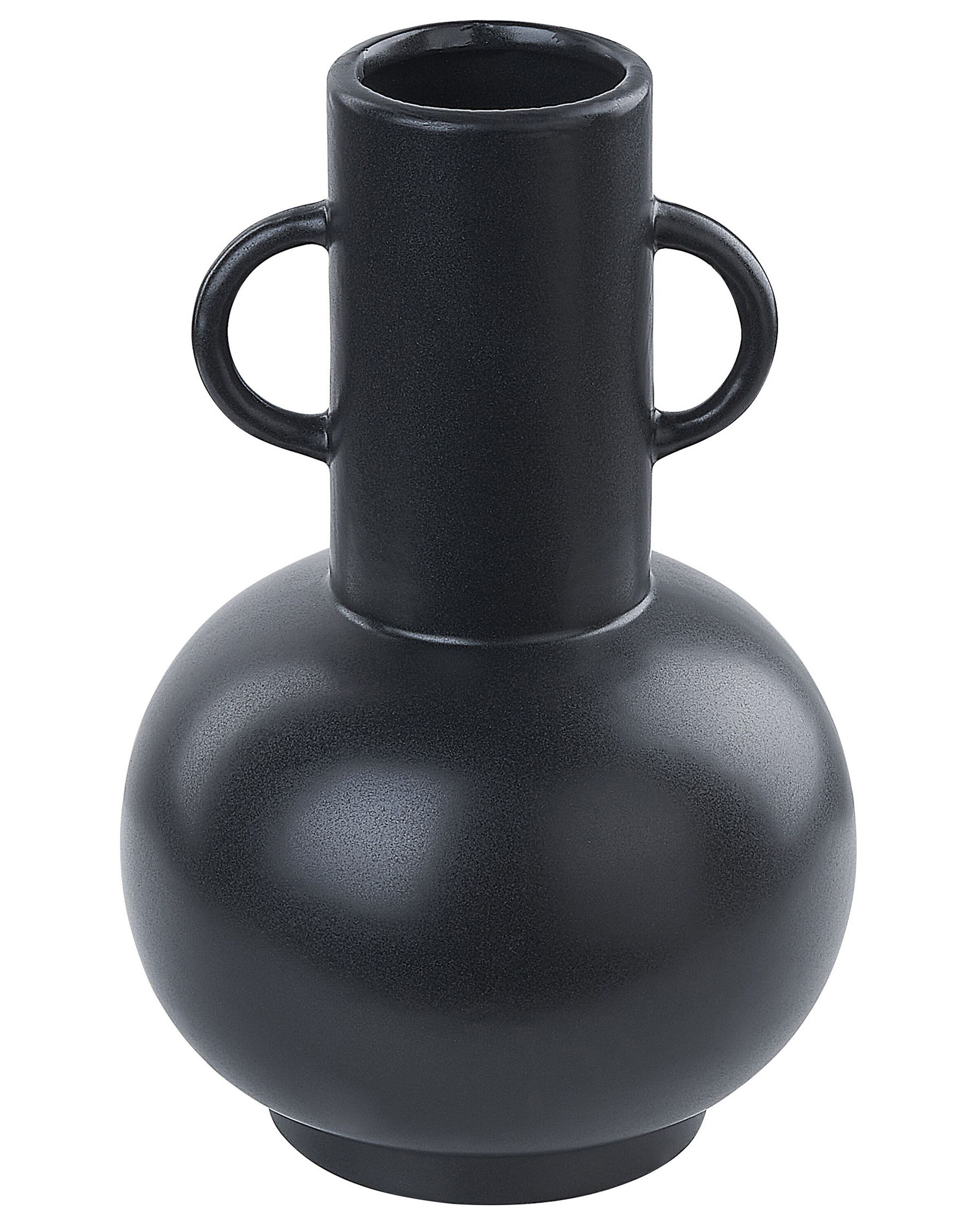 Wazon na kwiaty minimalistyczny czarny