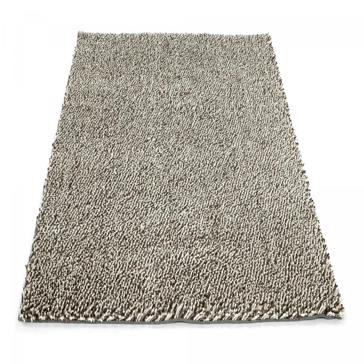 GRAVEL BCA 1A2T - Tapis shaggy beige 140x200