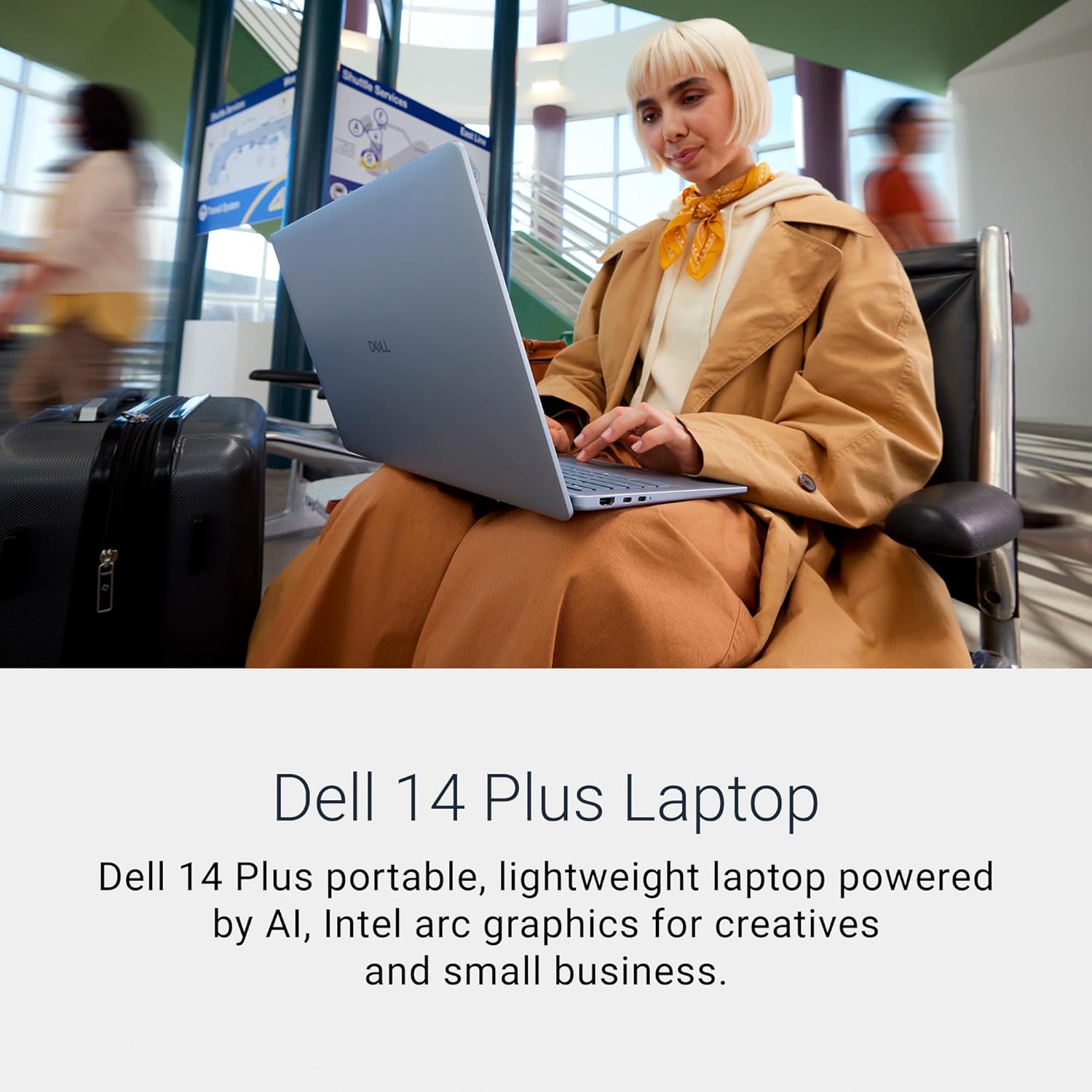 Dell 14 Plus Laptop DB14250-14-inch 16:10 2.5K (2560x1600) Display  Intel Core Ultra 7-258V  32GB LPDDR5X RAM  1TB SSD  Intel Arc Graphics  Backlit Copilot Key Keyboard  Windows 11 Home