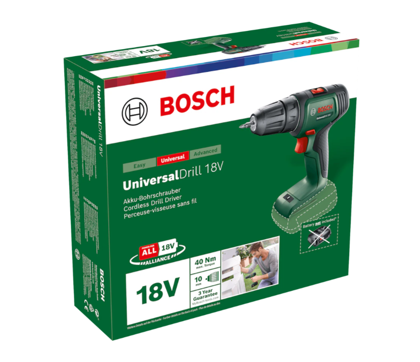 UniversalDrill 18V - Without battery | Without charger
