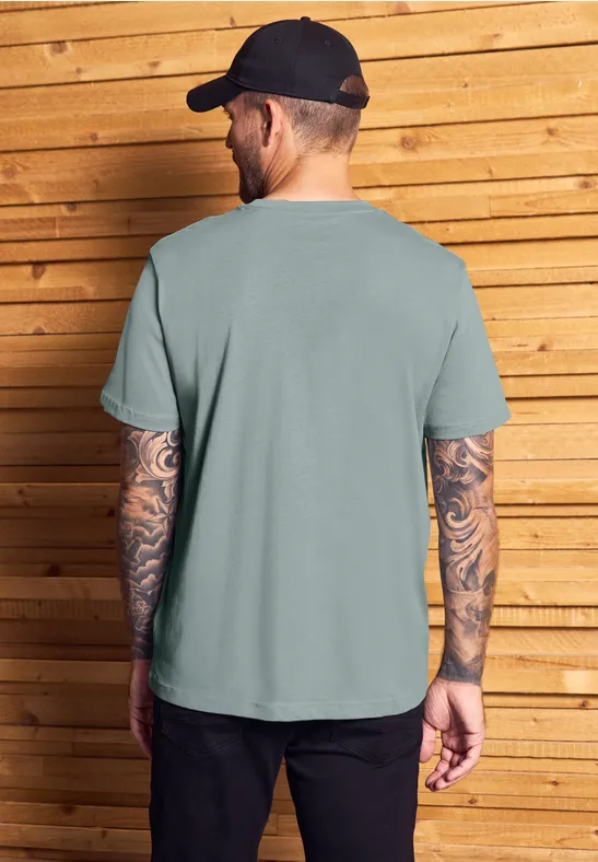 Basic T-Shirt in Unifarbe