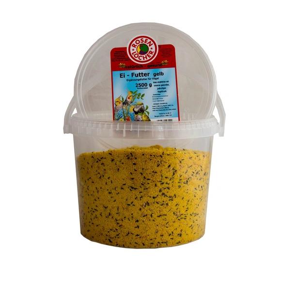 Ergänzungsfutter, EIFUTTER GELB 5 LITER/ 2,5 KG, FUER KANARIEN UND EXOTEN