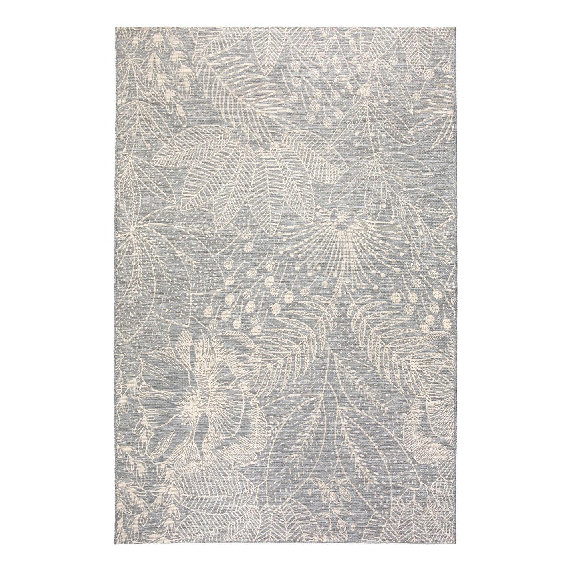 MAREVA - Tapis  outdoor en polypropylene perle 160 x 230