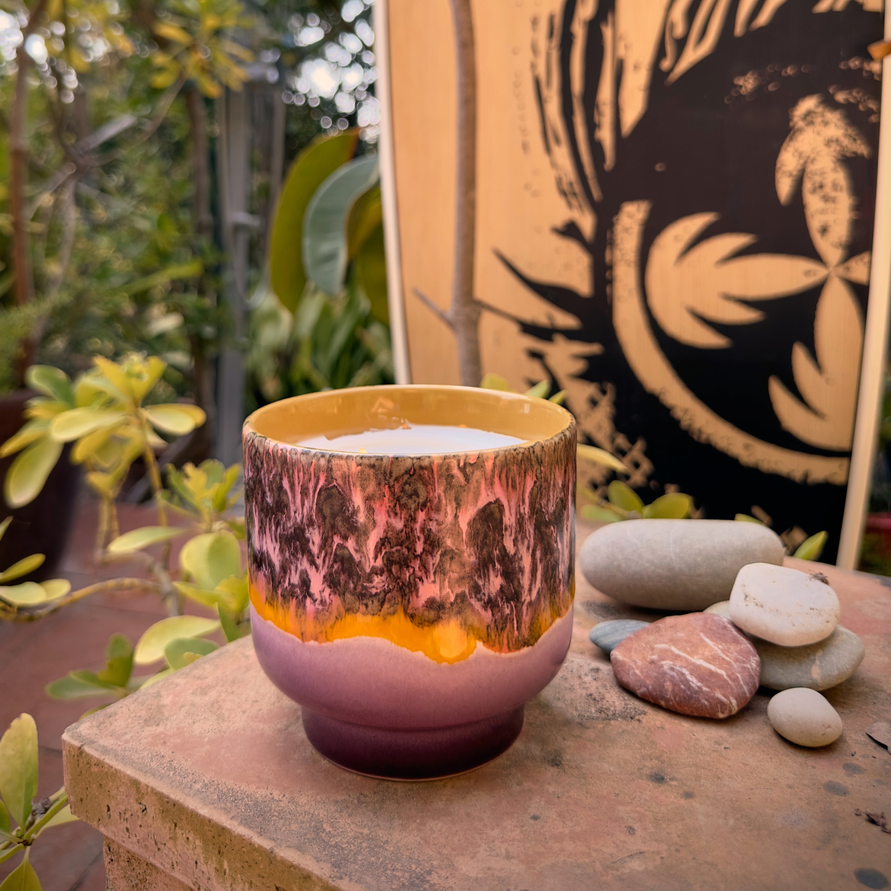 HKliving 70's Ceramics Geurkaars - Cape Town