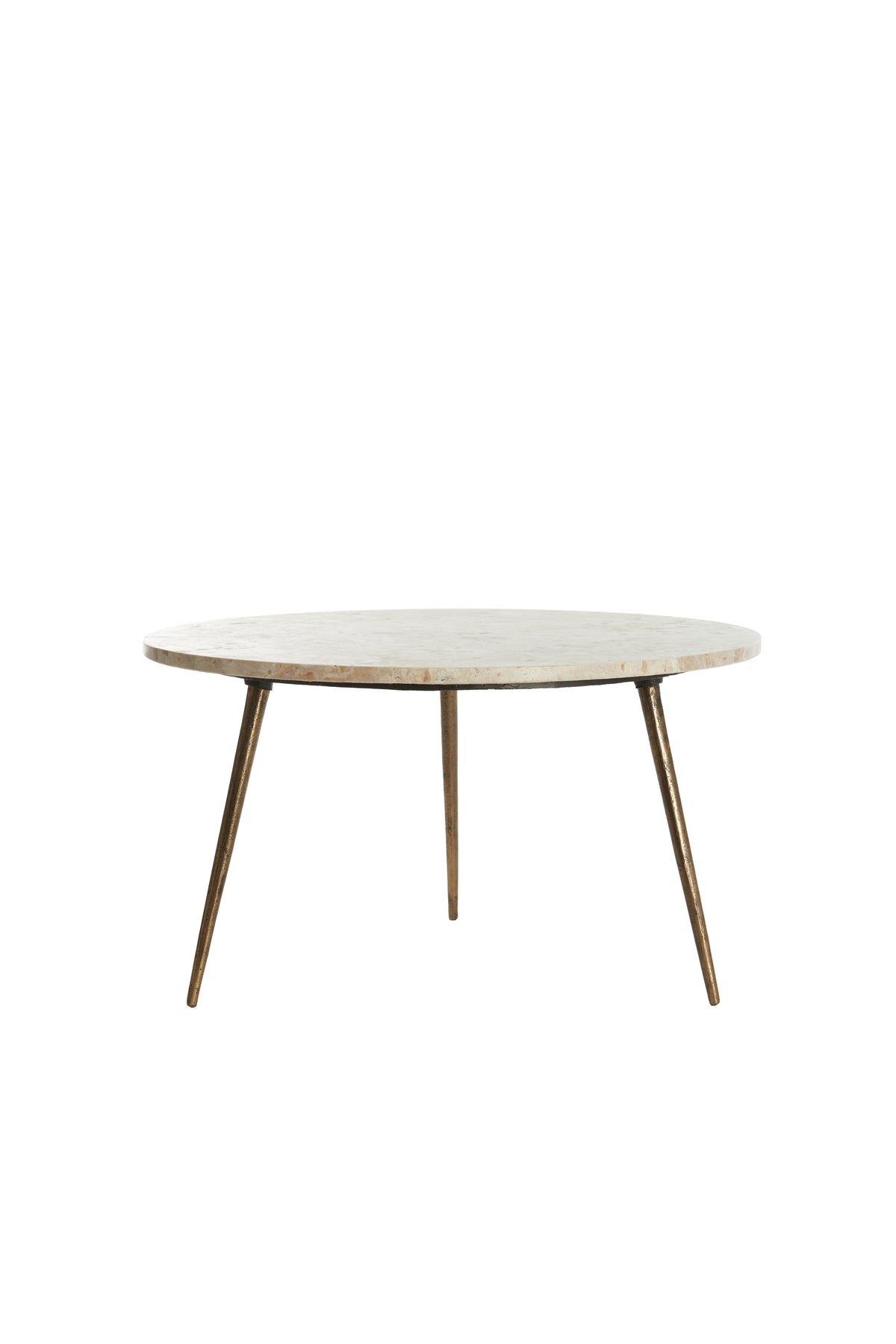 Light & Living bijzettafel ZECA - Ø67x37cm - grijs