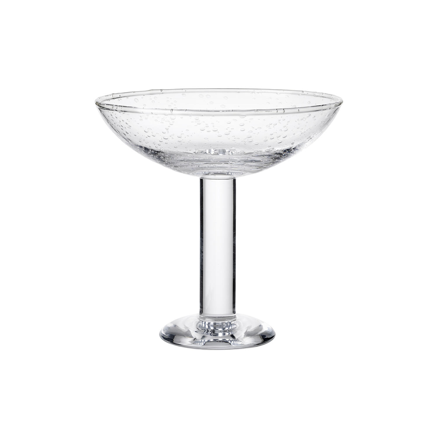 Bubble Glass Champagne Coupe