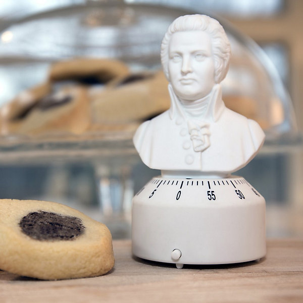 Minuteur de cuisine Mozart 60 minutes en Plastique - Kikkerland