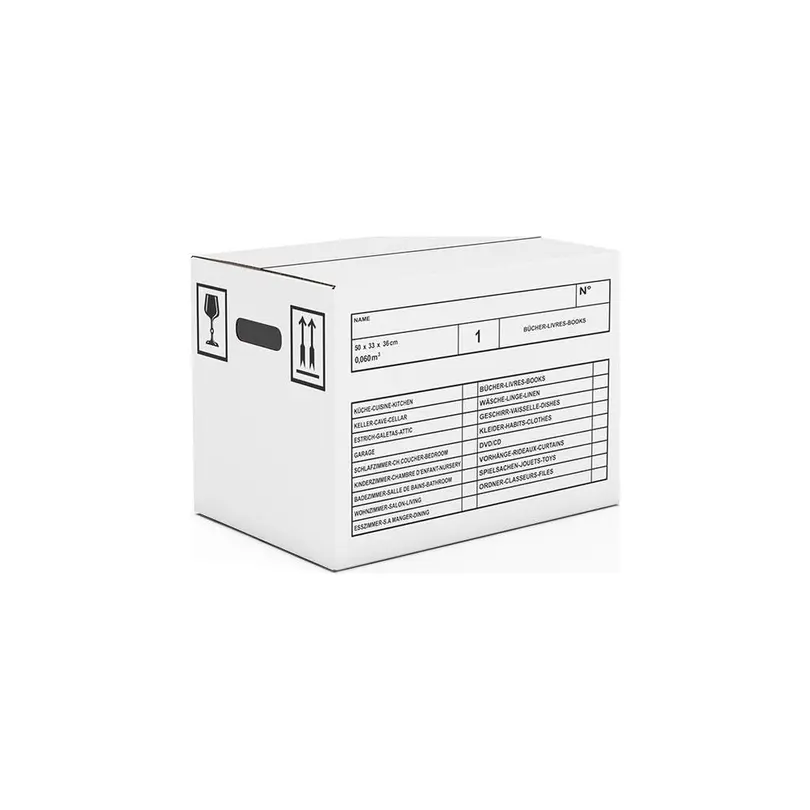 Aufbewahrungsbox 10er-Set Umzugsbox