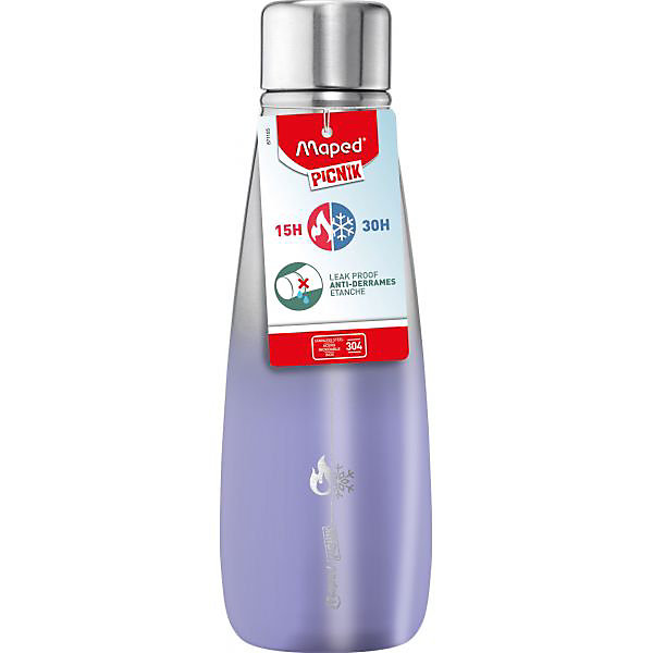 Gourde Isotherme élégante Picnik 0,5 l Maped - Violet