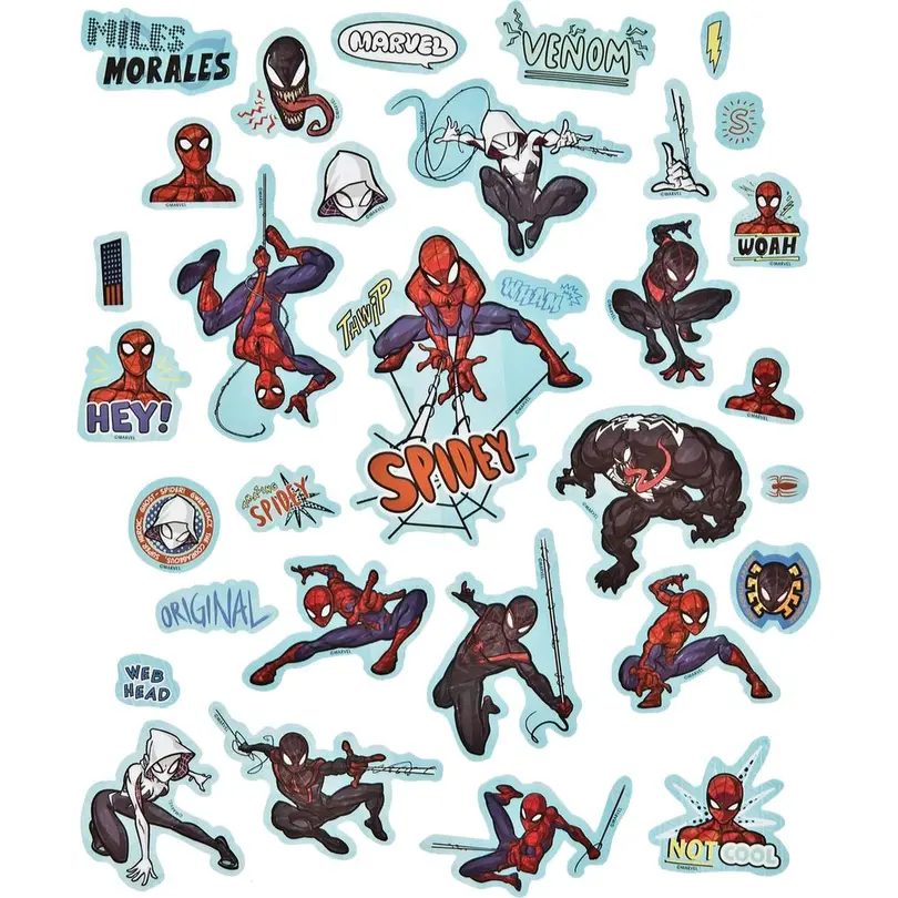 Sticker 500er-Set Spider-Man