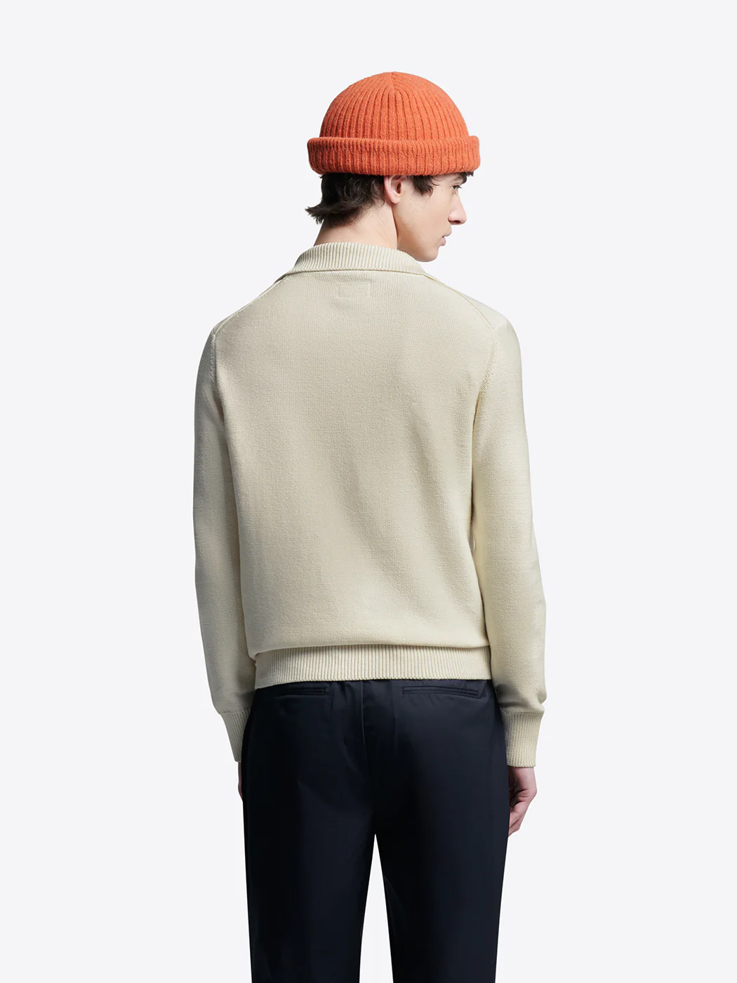 Pull col vareuse  boutonné - L'atelier