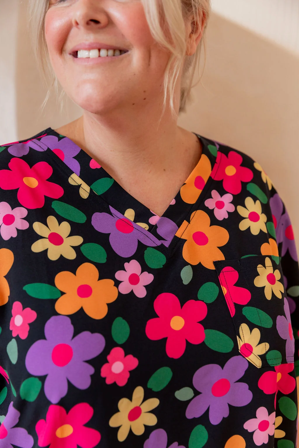 Jazz Scrubs in Bloomie