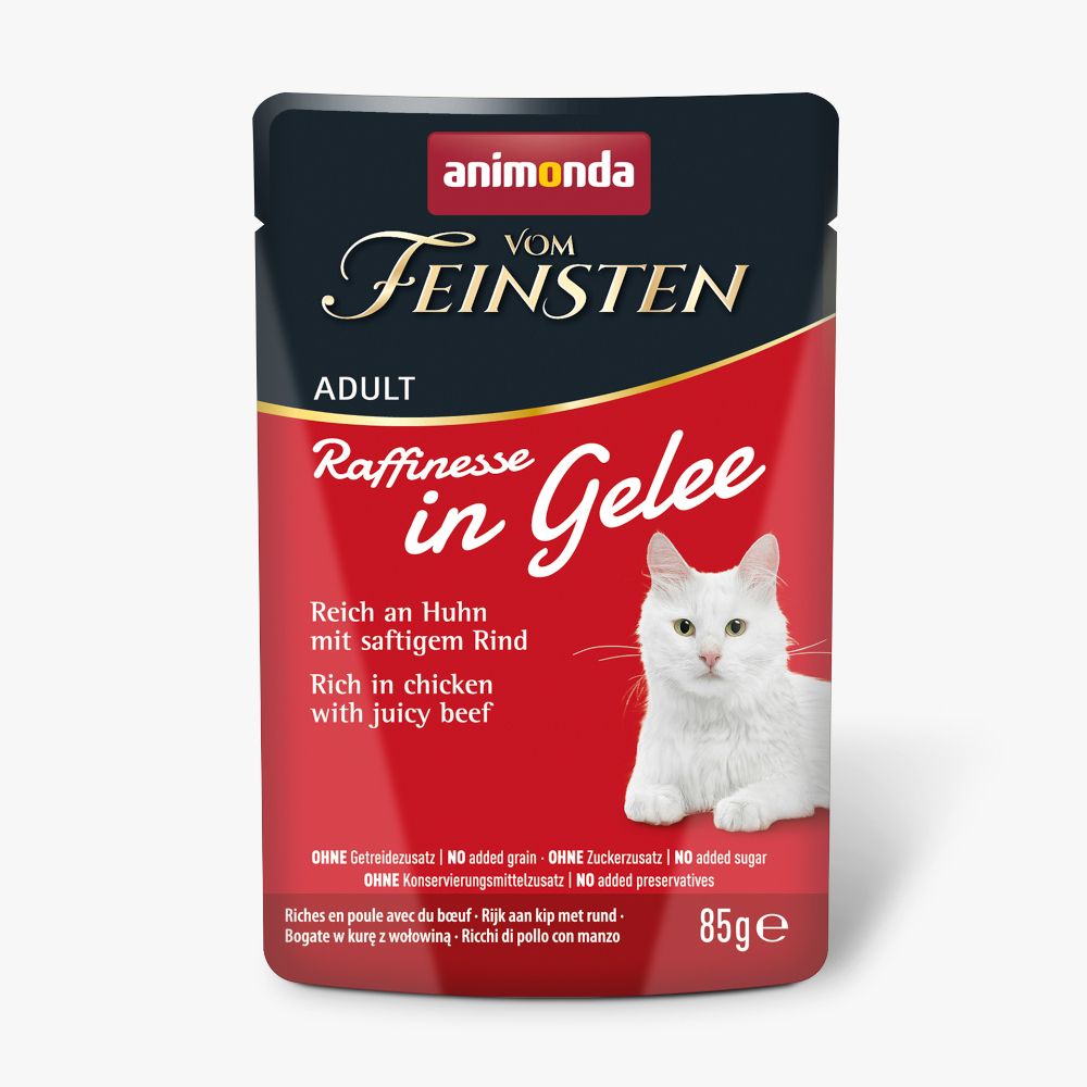 animonda vom Feinsten Adult Raffinesse in Jelly Saver Pack 48 x 85g