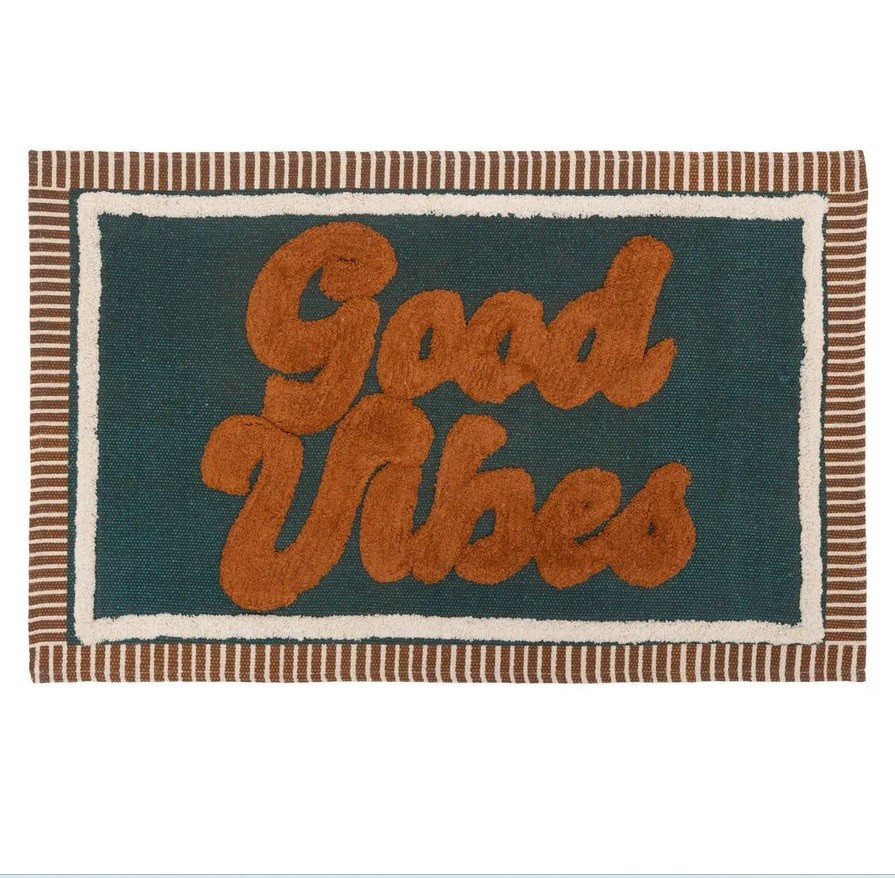 Dywan bawełniany 60x90 cm Good Vibes