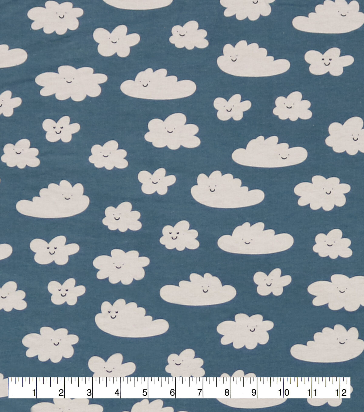 Happy Clouds Super Snuggle Flannel Fabric