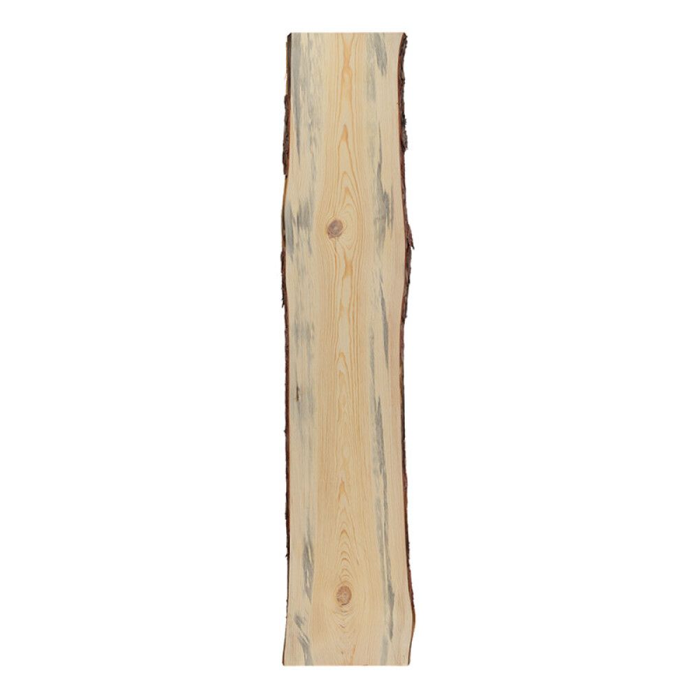 HYLLEPLATE FURU MED BARK 26X160-200X2000MM