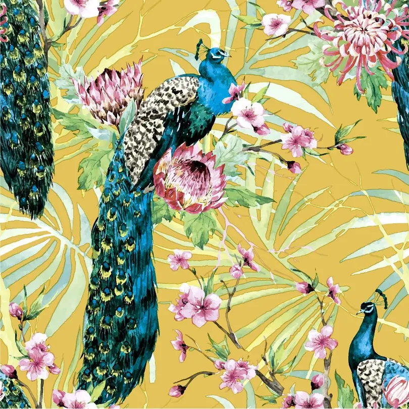 Serviette 20er-Set Tropic Peacock