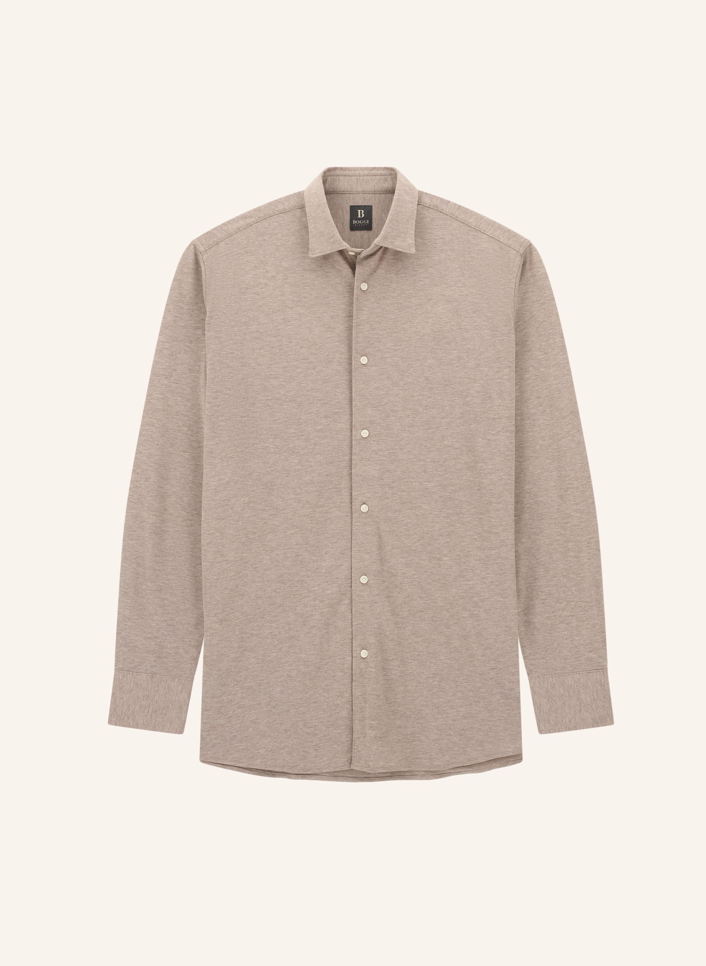 BOGGI MILANO Jerseyhemd Regular Fit