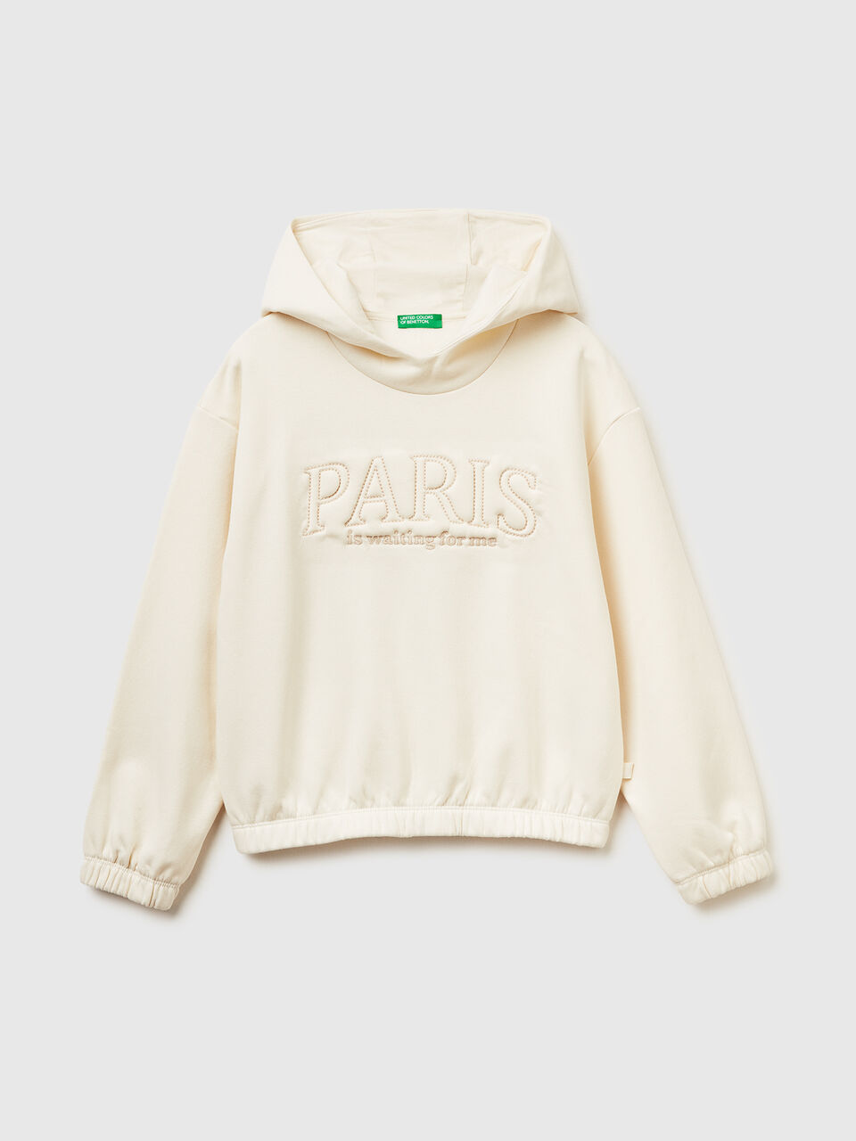 Warm sweatshirt with embroidery