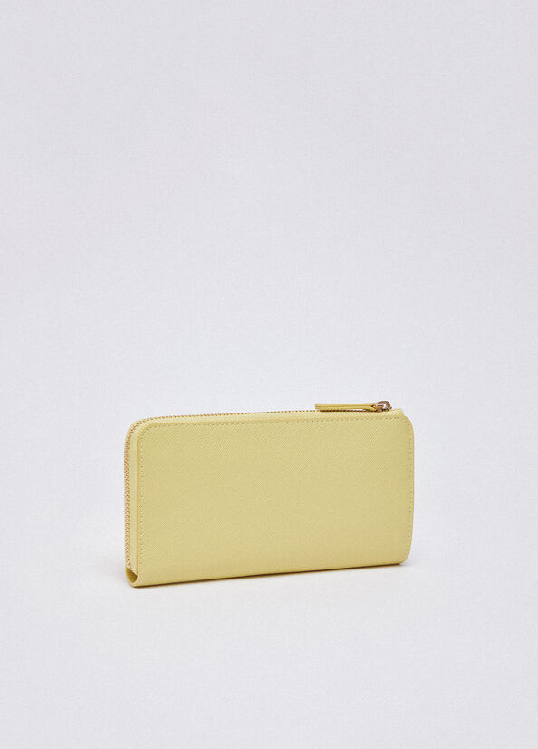 Portafoglio grande con zip