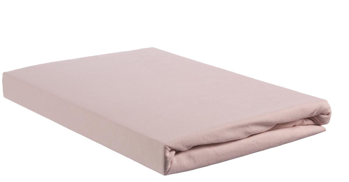 Beddinghouse splittopper hoeslaken BH Jersey TDS - 180x200/220 cm - zacht roze